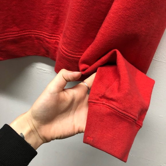 Stone Island Cropped Button Neck Pullover Sweatshirt - Picture 5 of 8